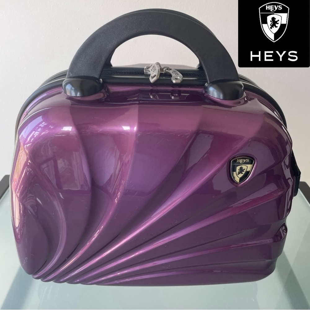 Heys International Pearl Lite Luggage Overnight Bag Carry-On Travel Case- Purple